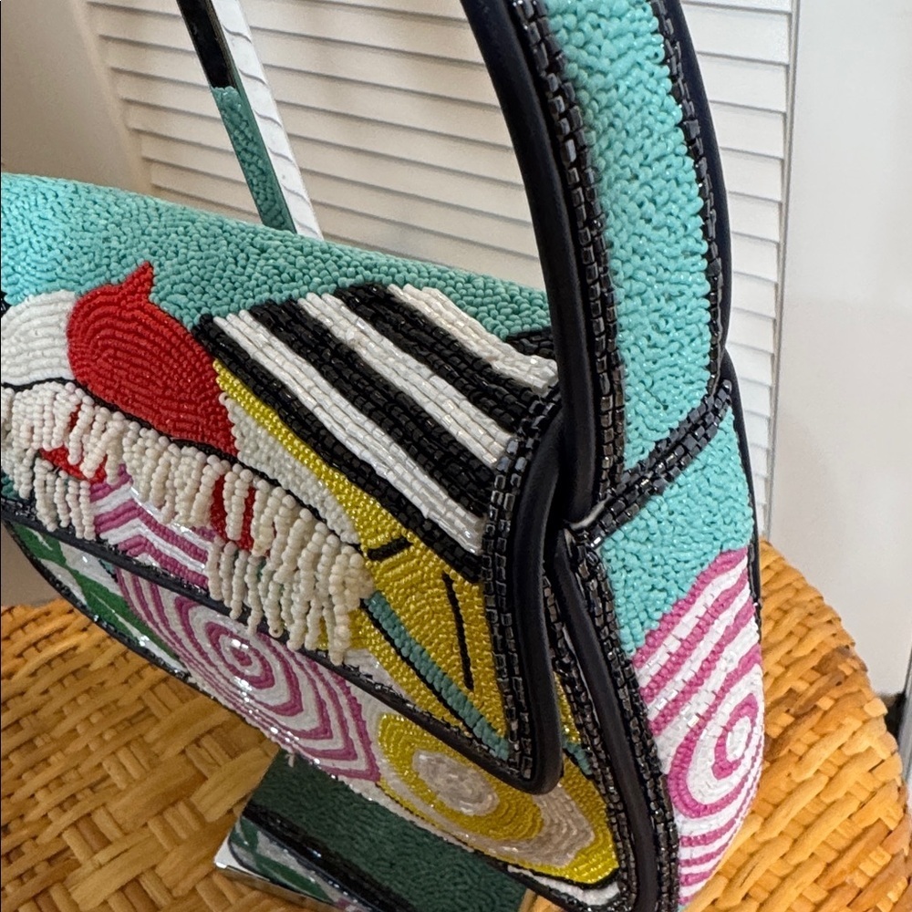 STAUD Tommy Umbrellas bag - Beach / Pool Flip Flops Resort Brand New - Picture 4 of 7